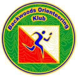 Backwoods Orienteering Klub logo