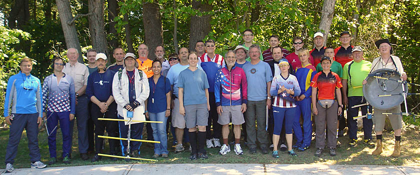 Competitor group photo