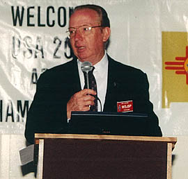 ARRL President addresses 2001 USA Championships banquet