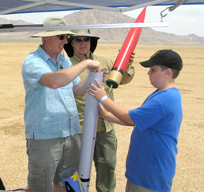 Packing the rocket