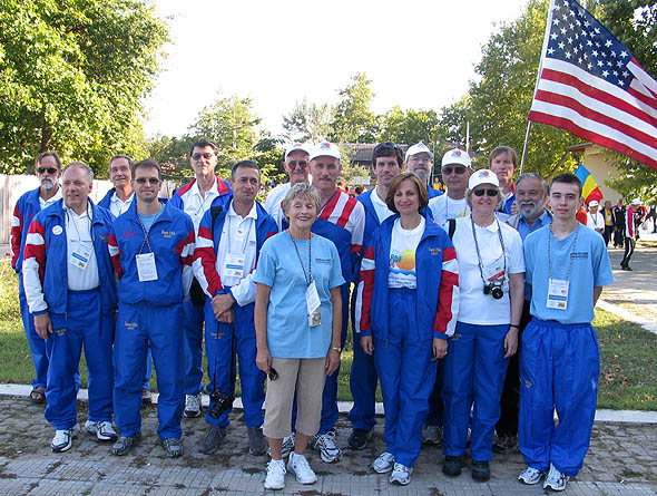 Team USA and visitors